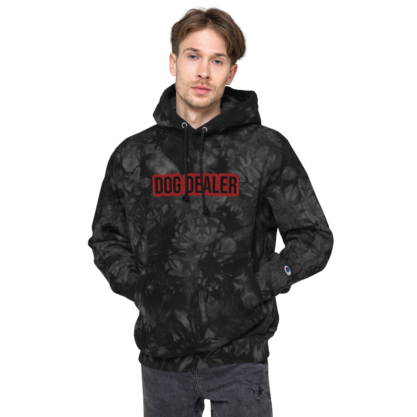 Dog Dealer tie-dye hoodie
